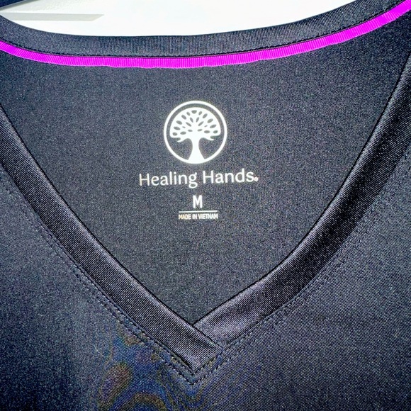 Healing Hands Scrub Top - Picture 3 of 4